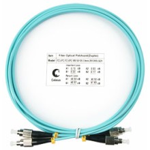 Шнур оптический duplex FC-FC 50/125 mm OM3 1,5м LSZH Cabeus FOP-50-FC-FC-1,5m