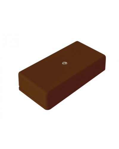 Ультракомпактная соединительная коробка КС-701 ЭСТЕТ (коричневый) Магнито-Контакт в Орле Распределительные коробки Pintop.ru