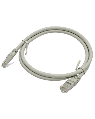 Шнур коммутационный U/UTP категория 5e PVC 2,0 м, серый DR-180009 - Datarex в Орле Патчкорды (медные) Pintop.ru