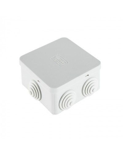 Коробка распределительная о/п, для монтажного пистолета 85х85х50, без галогена, 6 вых, IP44 (44066HF) в Орле Распределительные коробки Pintop.ru