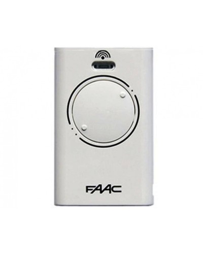 Брелок-передатчик 2-канальный Faac 787007 (белый) в Орле Устройства радиоуправления для шлагбаумов и автоматики Pintop.ru