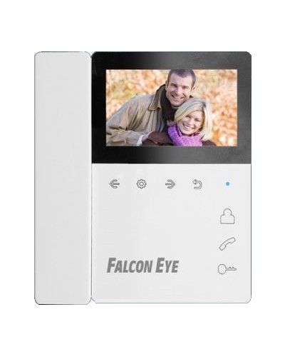 Монитор цветного видеодомофона с трубкой на магните Falcon Eye Lira в Орле Вызывные видеопанели малоабонентные Pintop.ru