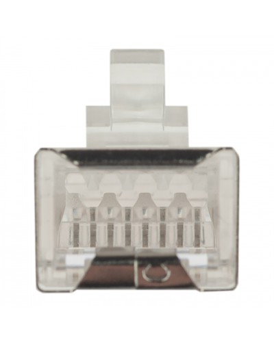 Коннектор (вилка) FTP кат.6 8P8C универсальная, 15U, 3 зубца, упак 100 шт Datarex DR-3005 в Орле Коннекторы Pintop.ru