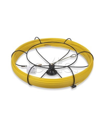 Устройство для протяжки кабеля мини УЗК в металлической кассете тип №2 Cabeus (Pull-M2-4,5-80m) в Орле Патч-корды и пигтейлы Pintop.ru