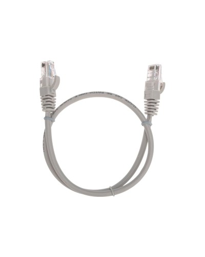 Патч-корд U/UTP, CAT 5e, RJ45-RJ45, 26AWG, LSZH, серый, 0,5м REXANT 02-0100-05 в Орле Патчкорды (медные) Pintop.ru