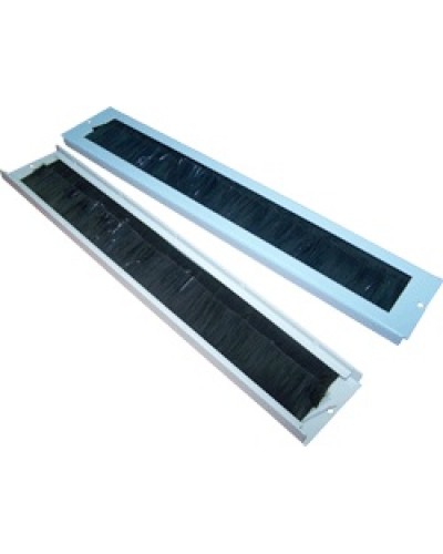 Ввод кабельный щеточный для настенных шкафов (серый) TWT TWT-CBW-BP в Орле Аксессуары для стоек и шкафов Pintop.ru