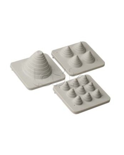 Ввод кабельныймембранный 4х21мм 4 отверстий диаметр 47мм (20 шт/уп) DKC R5MP01 в Орле Аксессуары для стоек и шкафов Pintop.ru