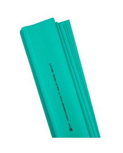 Термоусаживаемая трубка ТУТ нг 25/12,5 зеленая в отрезках по 1м EKF PROxima (tut-25-j-1m) в Орле Аксессуары для кабель-канала Pintop.ru