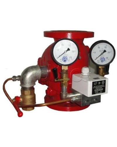 Узел управления спринклерный водозаполненный Спецавтоматика УУ-С150/1,6 В-ВФ.04 Прямоточный-150 исп. 01 в Орле Устройства пуска водяного пожаротушения Pintop.ru