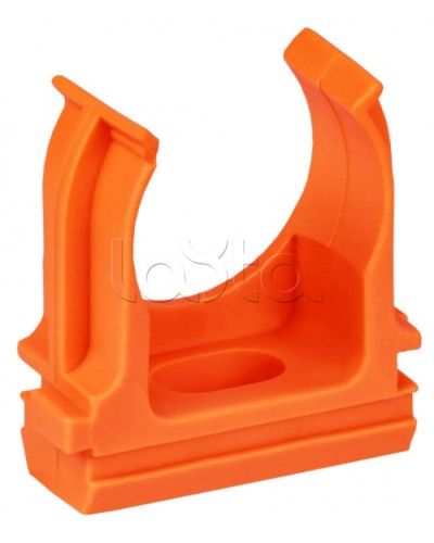 ELASTA Держатель с защелкой CF20 оранжевый IEK (ET-TA00D-CF-020-K09-010) в Орле Держатели, клипсы, скобы Pintop.ru