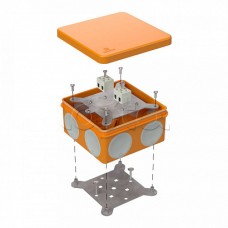 Коробка огнестойкая для о/п двухкомпонентная 60-0300-FR2.5-4 Е15-Е120 100х100х50 Промрукав (60-0300-FR2.5-4)