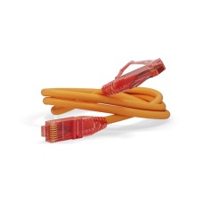 Патч-корд RJ45-RJ45, 4 пары, UTP, кат.5е, LSZH (1,5м) Hyperline PC-LPM-UTP-RJ45-RJ45-C5e-1.5M-LSZH-OR