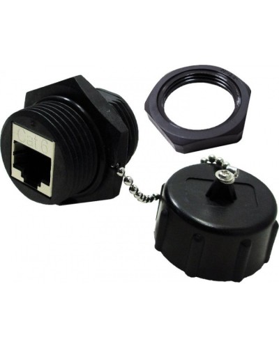 Модуль соединительный индустриальный, IP67, экранированный, кат.6 LANMASTER LAN-KCP45S6-WP в Орле Проходные адаптеры Pintop.ru