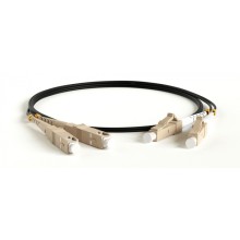 Патч-корд волоконно-оптический Hyperline FC-D2-50-LC/PR-SC/PR-H-20M-LSZH-OR