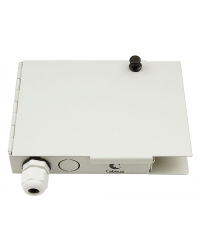 Бокс оптический настенный 19 на 4 ST/FC порта Cabeus JJT-4-ST в Орле Кросс оптический Pintop.ru