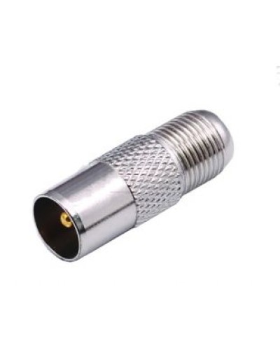 Переходник PAL (TV) штекер - F розетка LAZSO APTVF10 в Орле Коннекторы Pintop.ru