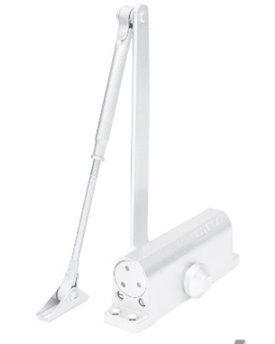 Доводчик NOTEDO DC-090-НО EN4 с ФОП (белый) в Орле Доводчики Pintop.ru