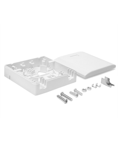 Коробка настенная на 1 адаптер SC LANMASTER LAN-SBF1-WH в Орле Патч-панели Pintop.ru