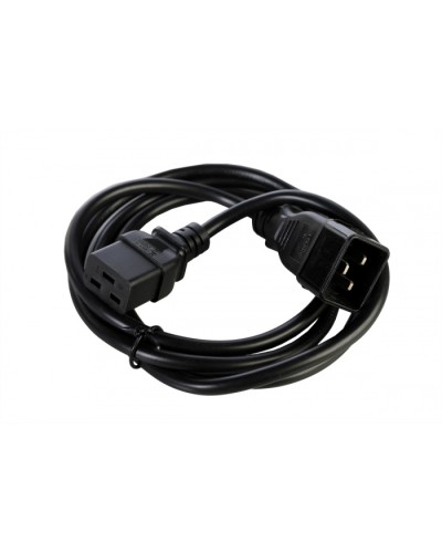 Шнур питания с заземлением IEC 60320 C19/IEC 60320 C20, 16А/250В (3x1,5), длина 1,8 м Rem R-16-Cord-C19-C20-1.8 в Орле Блоки розеток Pintop.ru