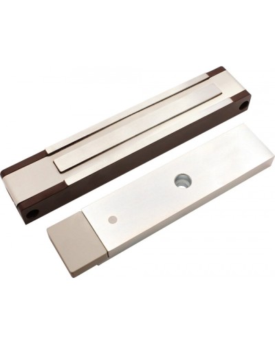 Электромагнитный замок с датчиком состояния двери ALeko ALM-400P (12В коричневый) в Орле Электромагнитные замки Pintop.ru