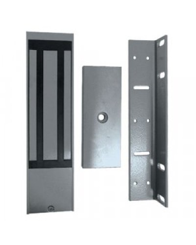 Замок электромагнитный влагозащищенный AccordTec ML-395-2 с датчиком Холла (Серый) в Орле Электромагнитные замки Pintop.ru