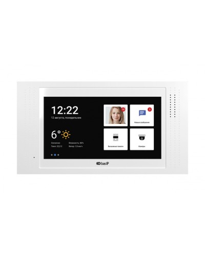 IP-видеодомофон BAS-IP AT-07L WHITE в Орле Абонентские IP устройства Pintop.ru
