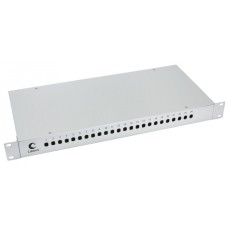 Бокс оптический 19" на 24 ST/FC порта Cabeus FO-19-24-ST