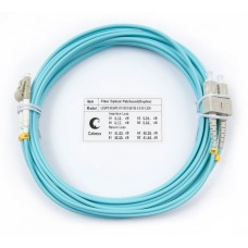 Шнур оптический duplex LC-SC 50/125 mm OM3 5м LSZH Cabeus FOP-50-LC-SC-5m
