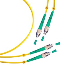 Шнур оптический duplex FC/APC-FC/APC 9/125 sm 25м LSZH Cabeus FOP(d)-9-FC/APC-FC/APC-25m
