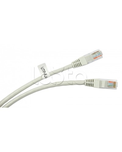 Шнур коммутационный 2xRJ-45/8P8C U/UTP кат.5е (1 м) Cabeus PC-UTP-RJ45-Cat.5e-1m в Орле Патчкорды (медные) Pintop.ru