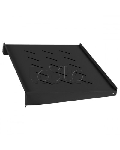 Полка 19 перфорированная консольная 2U глубина 315мм (цвет черный) Cabeus SH-J017-2U-315-BK в Орле Полки для шкафов и стоек Pintop.ru