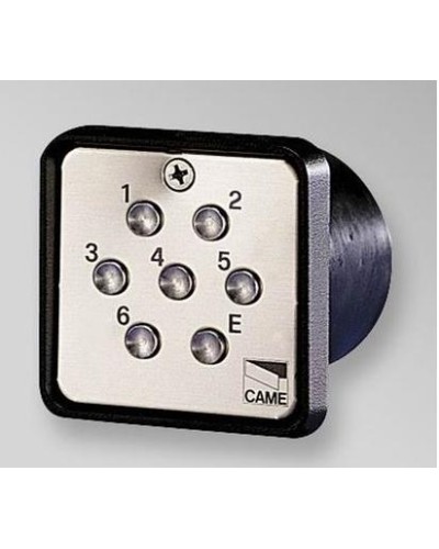 Клавиатура кодонаборная 7-кнопочная, встраиваемая Came 001S6000 в Орле Запчасти для шлагбаумов и автоматики Pintop.ru