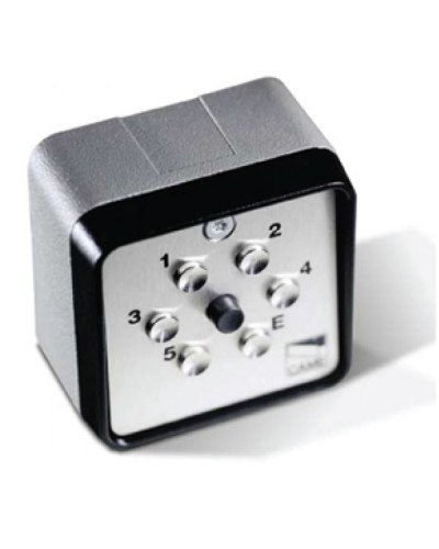 Клавиатура кодонаборная 7-кнопочная, накладная, радиоканальная Came 001S9000 в Орле Запчасти для шлагбаумов и автоматики Pintop.ru