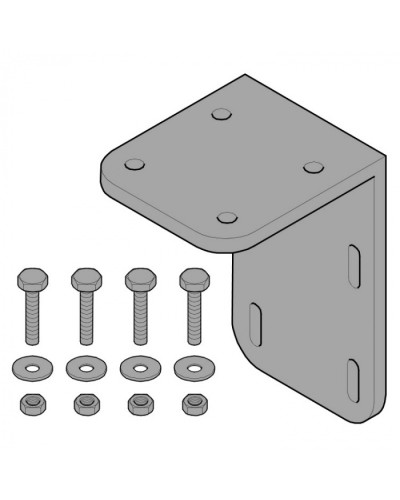 Кронштейн крепления к стене C003 C004 Came 119RICX011 в Орле Запчасти для шлагбаумов и автоматики Pintop.ru