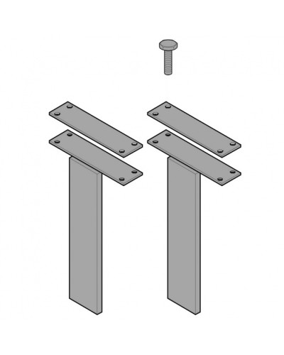 Набор креплений для цепи C004 Came 119RICX015 в Орле Запчасти для шлагбаумов и автоматики Pintop.ru