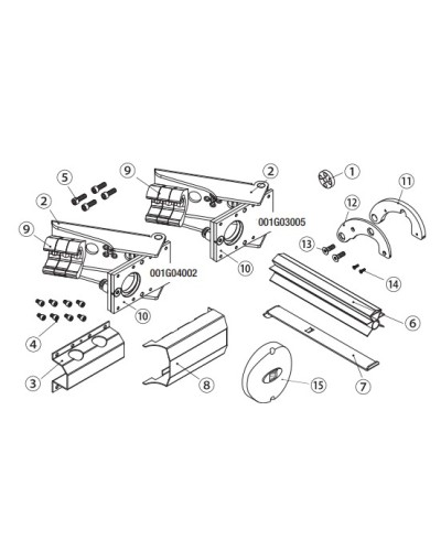 Крышка рычага FLEX Came 119RID186 в Орле Запчасти для шлагбаумов и автоматики Pintop.ru