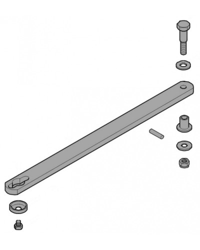 Рычаг прямой с креплением F7024N Came 119RID292 в Орле Запчасти для шлагбаумов и автоматики Pintop.ru
