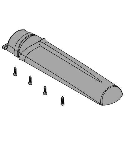 Крышка кожуха винта АХ302304, АХ3024, АХ402306, АХ412306 Came 119RID308 в Орле Запчасти для шлагбаумов и автоматики Pintop.ru