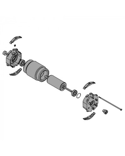 Электродвигатель АХ402304, AX412306, AX71230 Came 119RID313 в Орле Запчасти для шлагбаумов и автоматики Pintop.ru