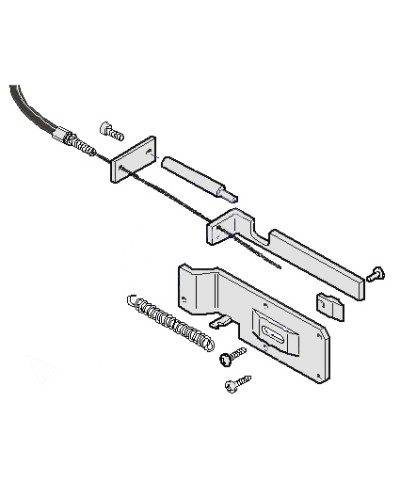 Механизм разблокировки G12000 Came 119RIG103 в Орле Запчасти для шлагбаумов и автоматики Pintop.ru