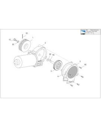 Кнопка программатора Came 119RIP120 в Орле Запчасти для шлагбаумов и автоматики Pintop.ru