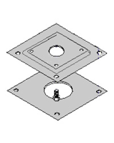Монтажное основание CLM CLM-N CSS CSS-N DOC-L DOC-LN Came 119RIR001 в Орле Запчасти для шлагбаумов и автоматики Pintop.ru
