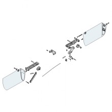 Заглушки боковые профиля безопасности DF Came 119RIR225