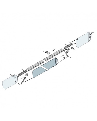 Трос профиля безопасности DF17 Came 119RIR230 в Орле Запчасти для шлагбаумов и автоматики Pintop.ru
