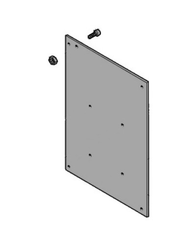 Пластина крепления блока управления BY-3500T Came 119RIY064 в Орле Запчасти для шлагбаумов и автоматики Pintop.ru