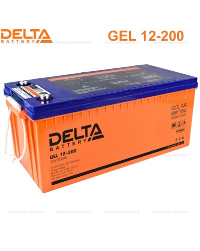 Аккумулятор свинцово-кислотный Delta GEL 12-200 в Орле Электротехническое оборудование Pintop.ru