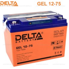 Аккумулятор свинцово-кислотный Delta GEL 12-75