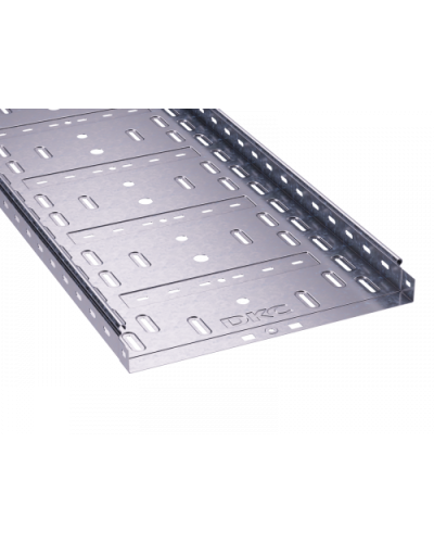 Лоток перфорированный 400х50 L3000, горячеоцинкованный DKC 35266HDZ в Орле Кабельные лотки Pintop.ru