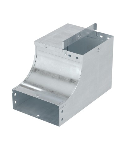 Угол CSSD 90 вертикальный внутр. переходник прав. осн.300 H50 горячеоцинкованный DKC 37664KHDZ в Орле Аксессуары для лотков Pintop.ru