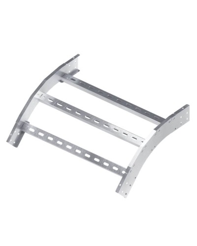 Угол лестничный вертикальный внешний 45 градусов 150х800, R600 DKC (ULOC658) в Орле Аксессуары для лотков Pintop.ru